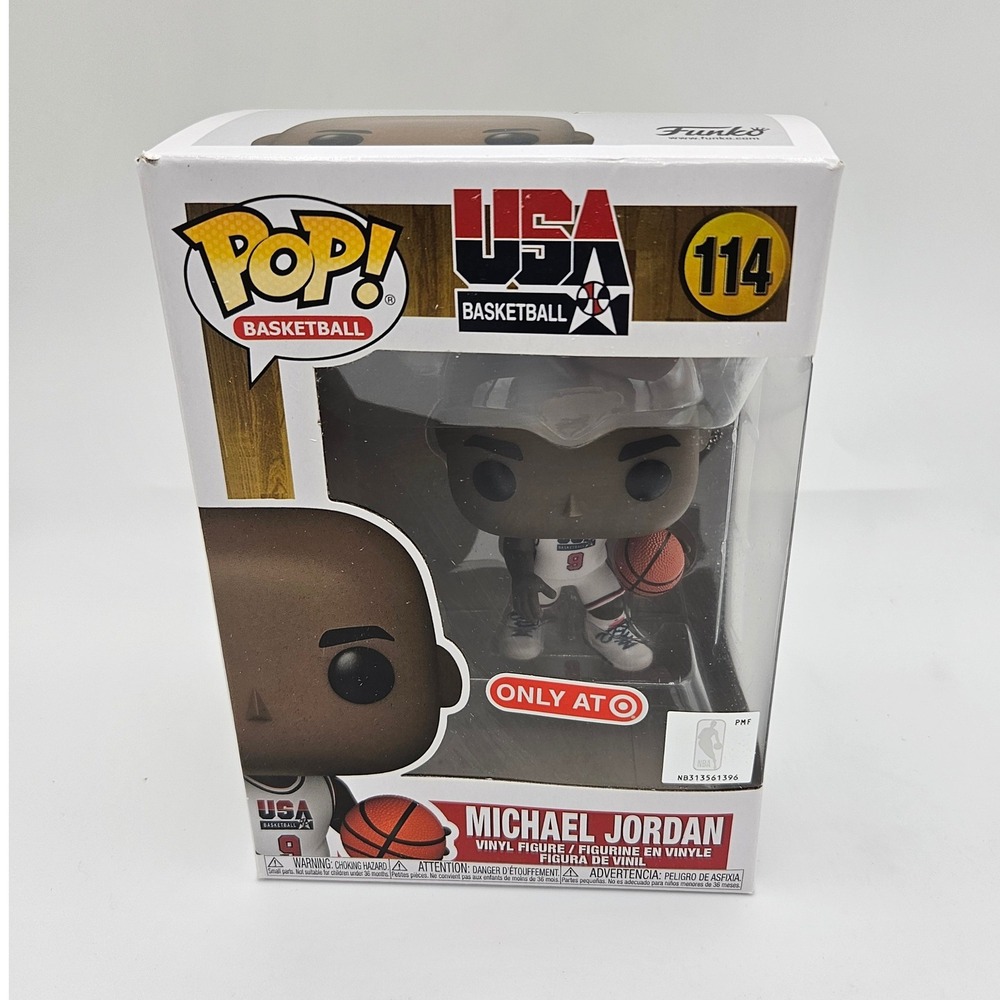 Funko Pop Michael Jordan 114 USA Basketball Target Exclusive Hardwood Classics